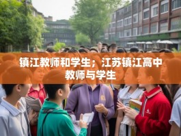 镇江教师和学生；江苏镇江高中教师与学生