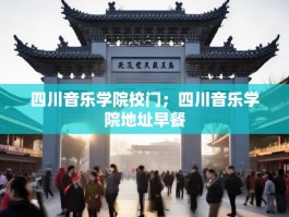 四川音乐学院校门；四川音乐学院地址早餐