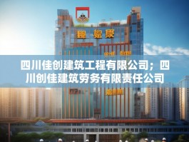 四川佳创建筑工程有限公司；四川创佳建筑劳务有限责任公司