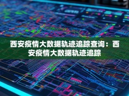 西安疫情大数据轨迹追踪查询：西安疫情大数据轨迹追踪