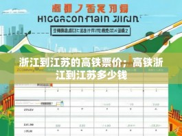 浙江到江苏的高铁票价；高铁浙江到江苏多少钱