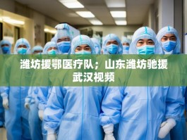 潍坊援鄂医疗队；山东潍坊驰援武汉视频