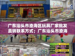 广东汕头市澄海区玩具厂家批发直销联系方式；广东汕头市澄海区玩具厂