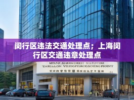 闵行区违法交通处理点；上海闵行区交通违章处理点