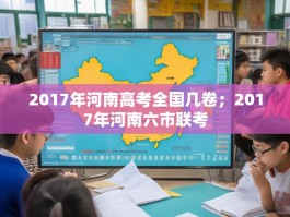 2017年河南高考全国几卷；2017年河南六市联考