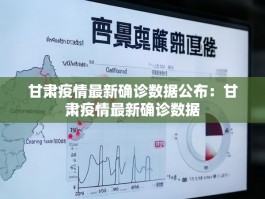 甘肃疫情最新确诊数据公布：甘肃疫情最新确诊数据