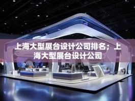 上海大型展台设计公司排名；上海大型展台设计公司