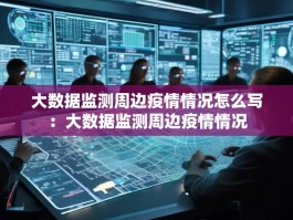 大数据监测周边疫情情况怎么写：大数据监测周边疫情情况