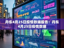 丹东4月25日疫情数据报告：丹东4月25日疫情数据