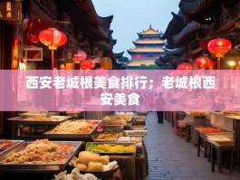 西安老城根美食排行；老城根西安美食
