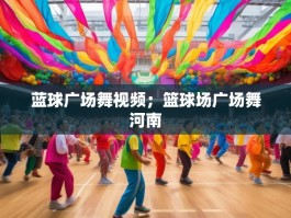 蓝球广场舞视频；篮球场广场舞河南
