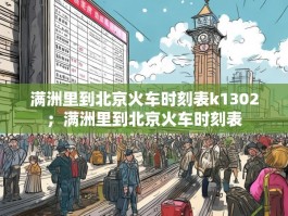 满洲里到北京火车时刻表k1302；满洲里到北京火车时刻表