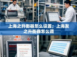 上海之升衡器怎么设置；上海友之升衡器怎么调