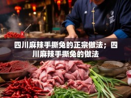 四川麻辣手撕兔的正宗做法；四川麻辣手撕兔的做法