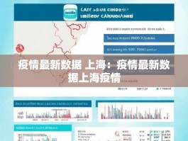 疫情最新数据 上海：疫情最新数据上海疫情